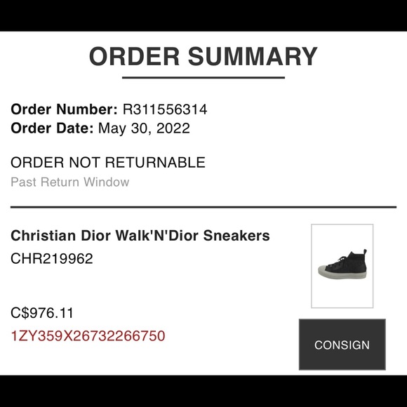 Walk n Dior sneakers - Picture 5 of 8